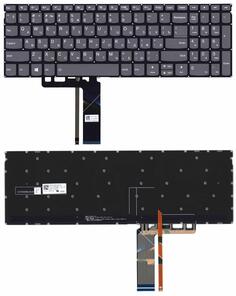Клавиатура для ноутбука Lenovo ThinkBook 15-IML с подсветкой (Light) Black, (No Frame) RU