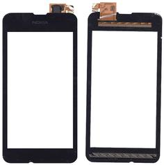 Тачскрин (Сенсорное стекло) для смартфона Nokia Lumia 530 черный