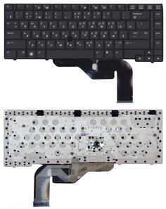 Клавиатура для ноутбука HP ProBook (6440B, 6445B) с указателем (Point Stick), Black, RU