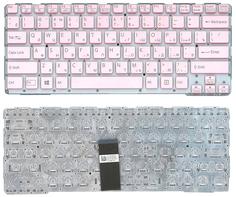 Клавиатура для ноутбука Sony (SVE14A) Pink, с подсветкой (Light), (No Frame) RU