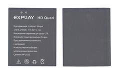 Аккумуляторная батарея для смартфона Explay HD Quad 3.7V Black 2100mAh 7.77Wh