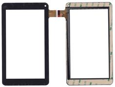 Тачскрин (Сенсорное стекло) для планшета GF7033A2-PG черный для Apache V7. Размеры: 186*106 mm