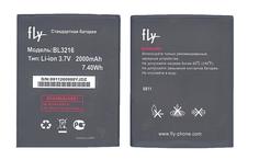 Аккумуляторная батарея для смартфона Fly BL3216 Quad Evo Tech 3.7V Black 2000mAh 7.4Wh