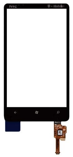 Тачскрин (Сенсорное стекло) для смартфона HTC HD7 T9292 черный