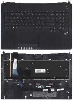Клавиатура для ноутбука Asus G750 Black, (Black TopCase), RU
