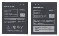 Аккумуляторная батарея для смартфона Lenovo BL213 MA388 3.7V Black 1900mAh 7.03Wh