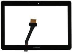Тачскрин (Сенсорное стекло) для планшета планшета Samsung Galaxy Note 10.1&quot; N8000, P5100, P5110, N8000, N8010, N8013, N8005, N8020 черный