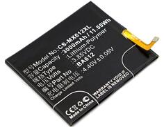 Аккумуляторная батарея для Meizu CS-MX612XL M5s 3.85V Black 3000mAh 11.55Wh