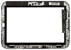Тачскрин (Сенсорное стекло) для планшета Lenovo IdeaPad K1 черный с рамкой