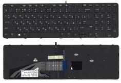 Клавиатура для ноутбука HP Zbook (15 G3, 17 G3) Black с подсветкой (Light) (With Frame) RU