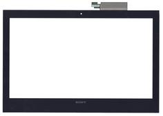 Тачскрин (Сенсорное стекло) для ноутбука Sony Vaio SVT14 черный. FS-5514I01J05, 69.14I01.T01, 5C4F9DL000S06Z, 30250475800000, l141FGT01.0