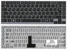 Клавиатура для ноутбука Toshiba Satellite (Z930, U900, U920T, U840, U800) Black, (Gray Frame) RU