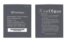 Аккумуляторная батарея для смартфона Prestigio PAP5044 5044 Multiphone 3.7V Black 2000mAh 7.4Wh