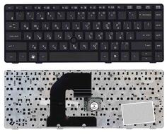 Клавиатура для ноутбука HP EliteBook (8460P) Black, с указателем (Point Stick) (Black Frame) RU