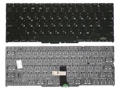 Клавиатура для ноутбука Apple MacBook Air 2010+ A1370 (2010, 2011 года), A1465 (2012, 2013, 2014, 2015 года) Black, (No Frame), RU (горизонтальный энтер)