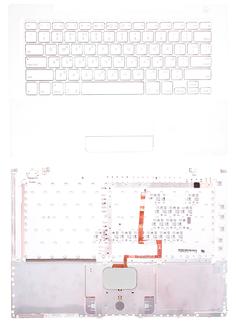 Клавиатура для ноутбука Apple MacBook (A1181) White, (White TopCase), RU