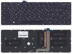 Клавиатура для ноутбука Lenovo IdeaPad (Yoga 3, pro 13) с подсветкой (Light), Black, (No Frame), RU