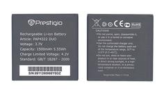 Аккумуляторная батарея для смартфона Prestigio PAP4322 4322 Multiphone 3.7V Black 1500mAh 5.55Wh