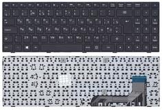Клавиатура для ноутбука Lenovo IdeaPad (100-15) Black, (Black Frame), RU