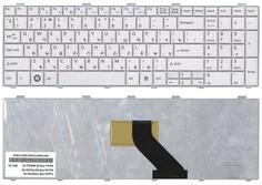 Клавиатура для ноутбука Fujitsu LifeBook (A530, A531, AH512, AH530, AH531, NH751) White, RU