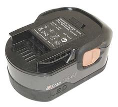 Аккумулятор для шуруповерта AEG B1414G 1.4Ah 14.4V черный Ni-Cd