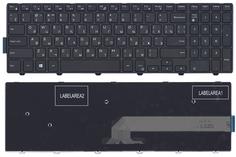 Клавиатура для ноутбука Dell Inspiron (15-5000, 5547, 5521) Black, (Black Frame), RU