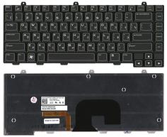 Клавиатура для ноутбука Dell Alienware (M14x R1, M14x R2) с подсветкой (Light), Black, RU/EN