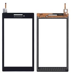 Тачскрин (Сенсорное стекло) для планшета Lenovo Tab 2 A7-10, A7-20 черное
