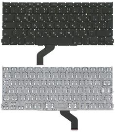 Клавиатура для ноутбука Apple MacBook Pro (A1425) с подсветкой (Light) Black, (No Frame), RU (вертикальный энтер)