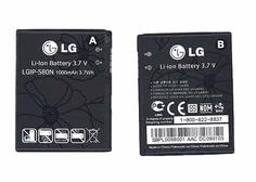 Аккумуляторная батарея для смартфона LG LGIP-580N GT500 3.7V Black 1000mAh 3.7Wh