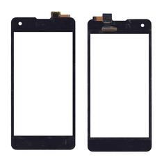 Тачскрин (Сенсорное стекло) для смартфона Highscreen Omega Prime S черный