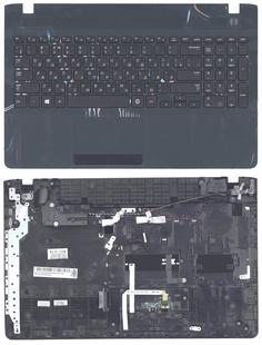 Клавиатура для ноутбука Samsung (NP270B5E) Black, (Black TopCase), RU