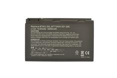 Аккумуляторная батарея для ноутбука Acer BATCL50L Travelmate 291 14.8V Black 5200mAh OEM
