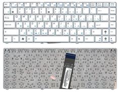 Клавиатура для ноутбука Asus EEE PC 1201, 1215, 1225, U20, VX6 Eee PC Lamborghini White, (No Frame) RU