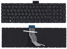Клавиатура для ноутбука HP (15-BW 250 G6) Black с подсветкой (Light), (No Frame) RU