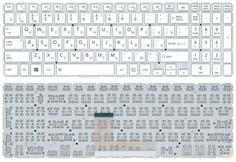 Клавиатура для ноутбука Toshiba Satellite (L50-B) White (No Frame) RU
