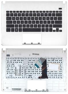 Клавиатура для ноутбука Asus (X301A) Black, (White TopCase), RU