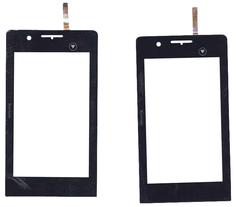Тачскрин (Сенсорное стекло) для смартфона Philips Xenium X703 черный