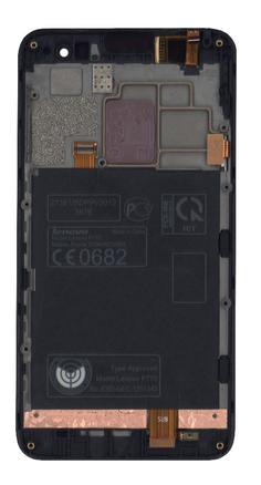 Матрица с тачскрином (модуль) Lenovo P770 черный с черной рамкой