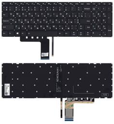 Клавиатура для ноутбука Lenovo IdeaPad 310-15ISK с подсветкой (Light) Black, (No Frame) RU