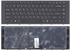 Клавиатура для ноутбука Sony Vaio (VPC-EG, VPC-EK) Black, (Black Frame) RU