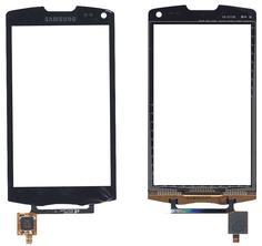 Тачскрин (Сенсорное стекло) для смартфона Samsung Wave II GT-S8530 черный