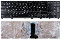 Клавиатура для ноутбука Toshiba Tecra (R850) Black, (Black Frame) RU