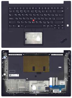 Клавиатура для ноутбука Lenovo ThinkPad X1 Extreme 2nd Gen Black, (Black TopCase) RU