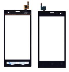 Тачскрин (Сенсорное стекло) для смартфона Highscreen Zera S черный