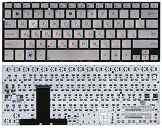 Клавиатура для ноутбука Asus (UX31E) Silver, (No Frame) RU