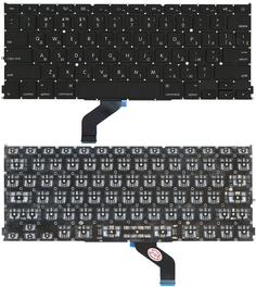 Клавиатура для ноутбука Apple MacBook Pro (A1425) Black, (No Frame), RU (горизонтальный энтер)