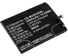 Аккумуляторная батарея для Xiaomi CS-MUR520SL Note 5 Dual 3.85V Black 3900mAh 15.02Wh
