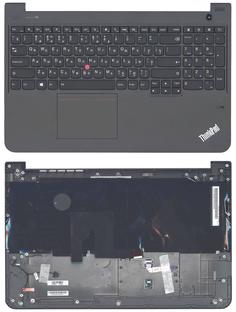 Клавиатура для ноутбука Lenovo Thinkpad (S5-531) с указателем (Point Stick) Black, с подсветкой (Light), Black, (Black TopCase), RU