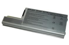 Усиленная аккумуляторная батарея для ноутбука Dell YD623 Latitude D820 10.8V Grey 6600mAh OEM